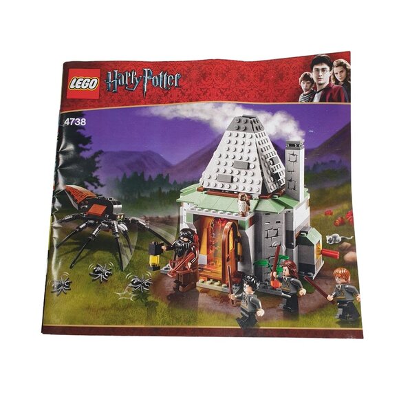 4738 Harry Potter Hagrids Hut Book LEGO Building Manual Instruction Replacement - Picture 1 of 2